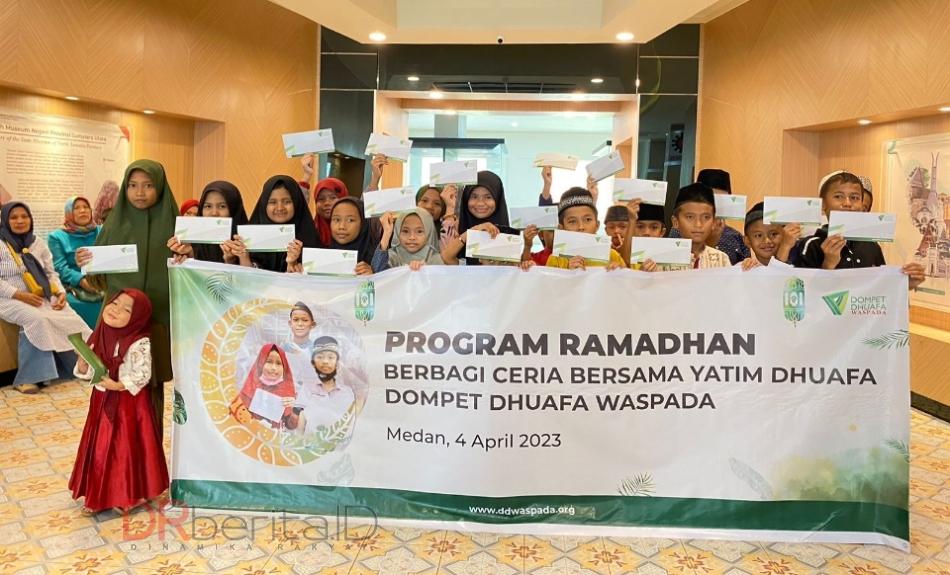 Tak Sekadar Santunan Ramadhan, DDW Ajak Anak Yatim Kunjungi Museum Gedung Arca
