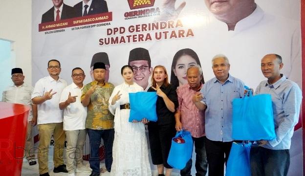 Gerindra Sumut Konsisten Perkuat Silaturahmi Dengan Insan Pers