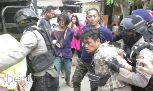 Polda Sumut Grebek Lokasi Narkoba dan Judi Portal Jermal 15 Medan