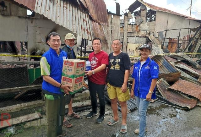 Korban Kebakaran 1 Syawal di Medan Terus Mengalir Bantuan, Tony Chandra Minta Dinas Sosial Melihat