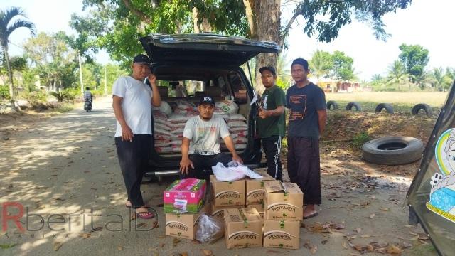BKM Ihya Ulumddin Salurkan 100 Paket Sembako ke Kaum Dhuafa
