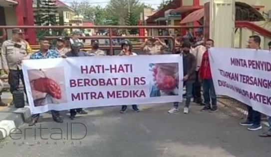 Margasu Minta Polda Sumut Tetapkan Tersangka Direktur RS Mitra Medika Amplas