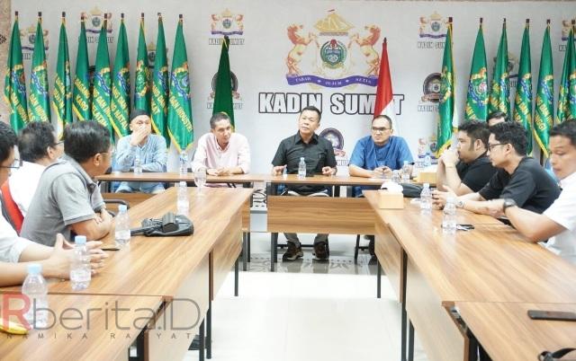 Pengusaha Kontruksi Curhat ke Kadin Sumut Gagal Bayar Proyek Rp 2,7T