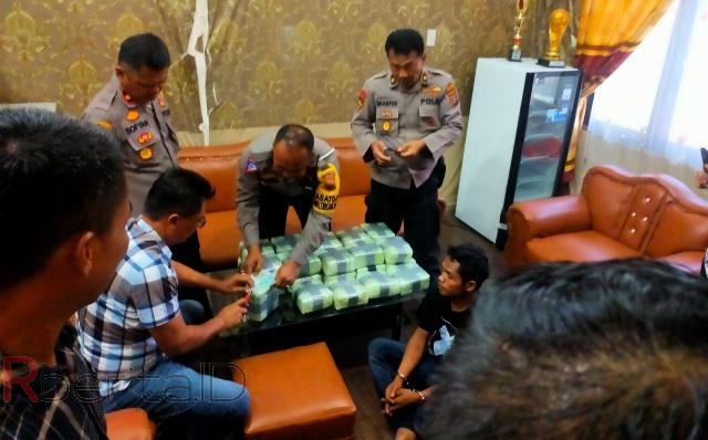 Polres Sergai Amankan 28 Kg Sabu dari Petugas Lantas Operasi Ketupat Toba