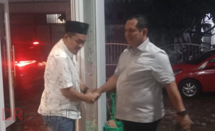 Ikhwan Lubis Kunjungi Posko Darwis Harahap