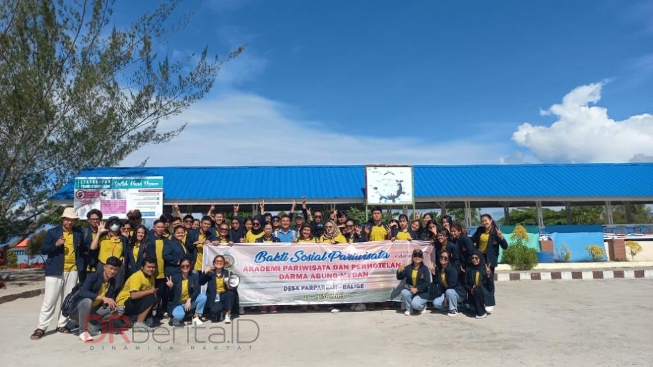 APP Darma Agung Gelar Bakti Sosial Pariwisata di Porsea