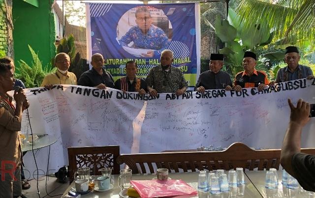 Tokoh dan Elemen Masyarakat Dukung Abyadi Siregar Jadi Wagubsu di Pilgub 2024