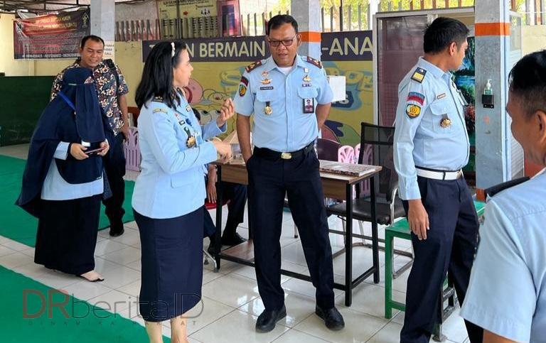 Tim Penilai Pelayanan Publik Berbasis HAM Kunjungi Lapas Labuhan Ruku