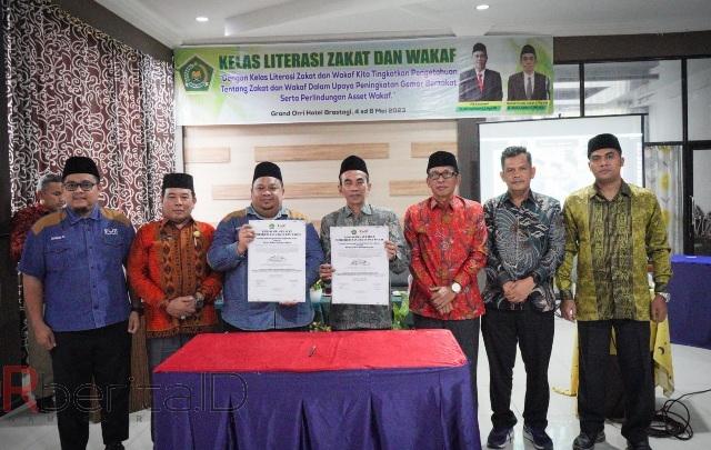 FOZ dan Kanwil Kemenag Sumut Tandatangani MoU