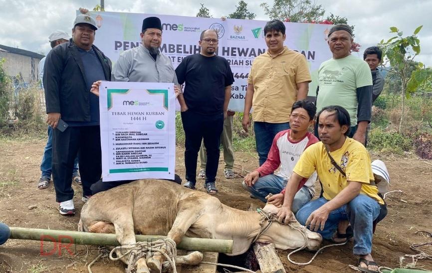 MES Sumut Tebar Hewan Qurban ke Karo