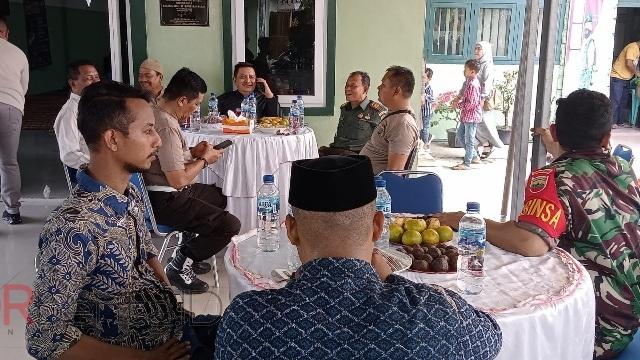 Syukuran Naik Pangkat, Anggota Koramil 0201-12/HP Makan Bersama Yatim dan Dhuafa