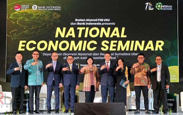 USU-BI Gelar Seminar Nasional: Sumut Kontribusi Besar Pertumbuhan Ekonomi