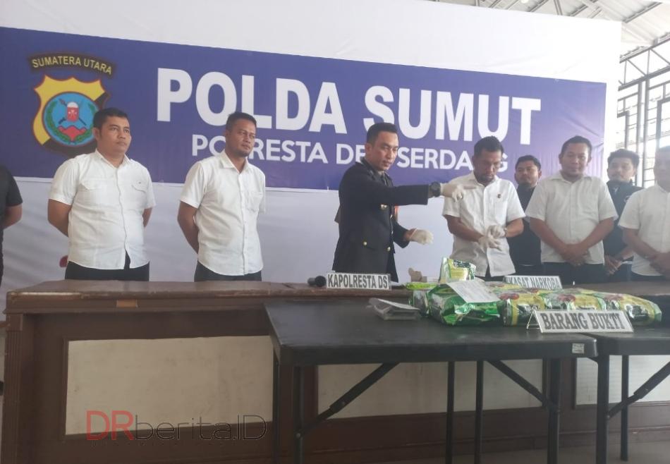 Kombes Irsan: Penangkapan Kurir Sabu Hampir 1 Bulan Penyelidikan