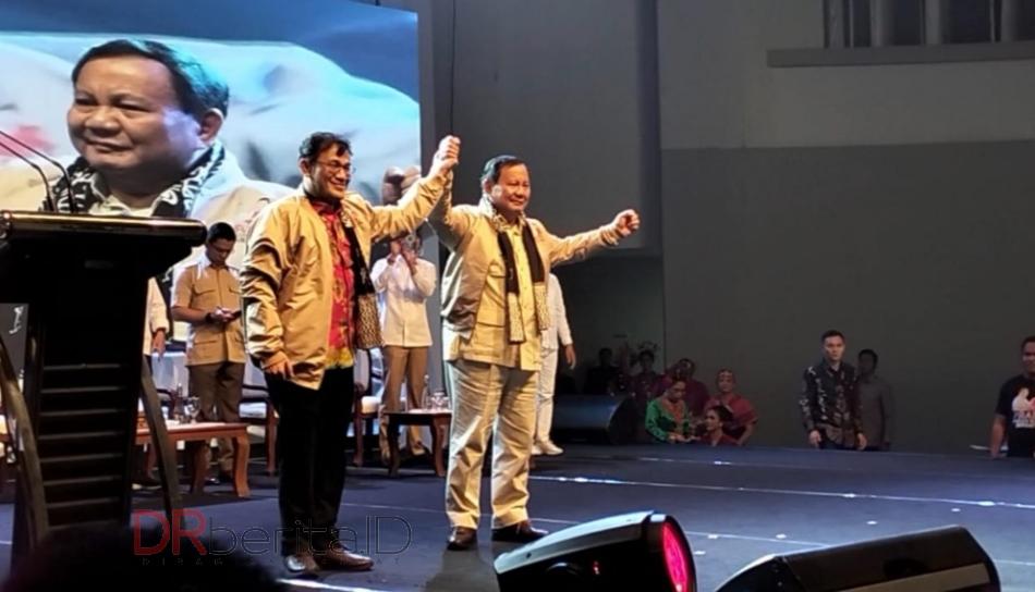 Budiman Sudjatmiko Deklarasi Relawan Prabu, Usung Persatuan Nasional