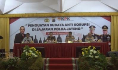 KPK Pesan Penguatan Budaya Antikorupsi di Polda Jateng