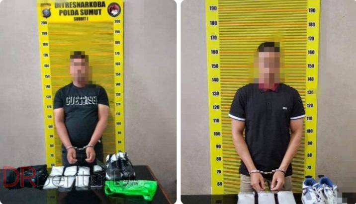 Polda Sumut Tangkap 2 Orang Bawa Sabu di Bandara Kualanamu