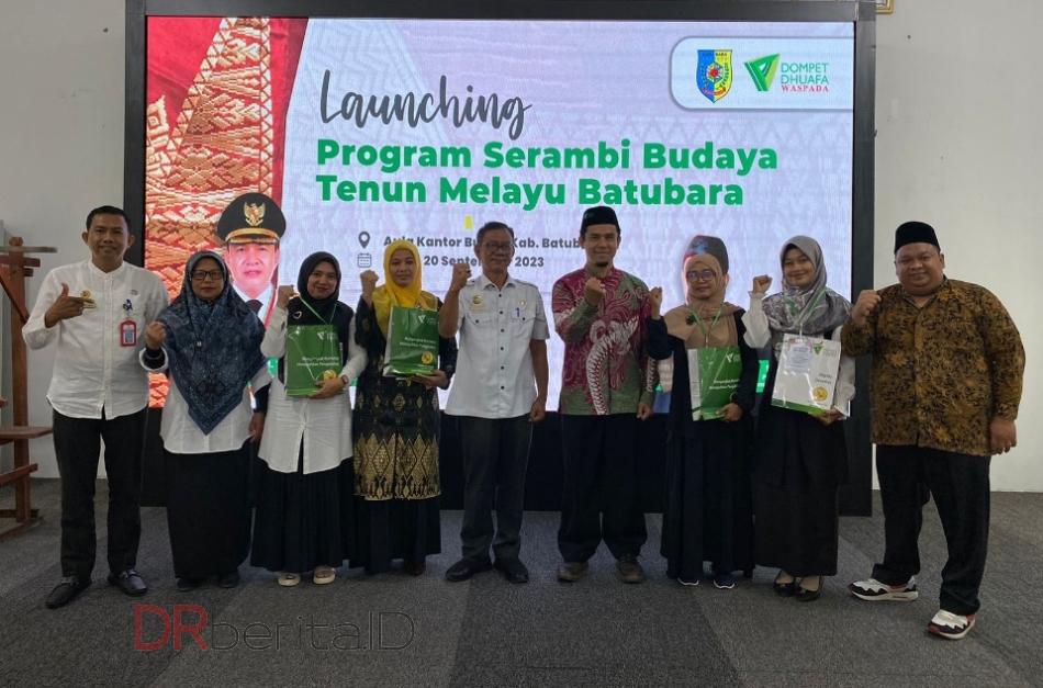 DDW Resmikan Program Serambi Budaya Tenun Songket Melayu di Batubara