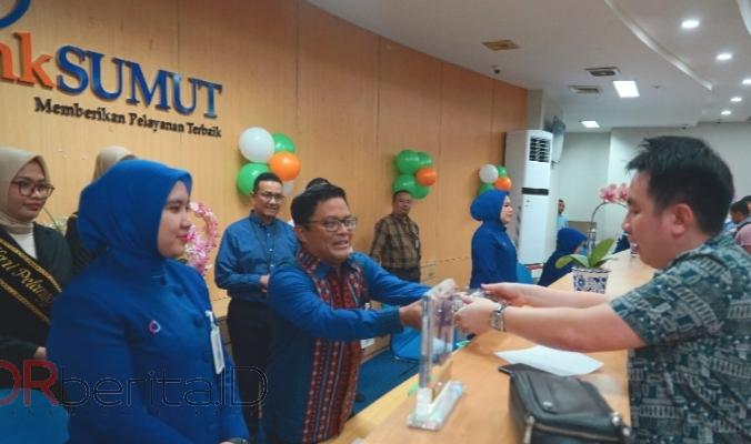 Sambut Hari Pelanggan Nasional, Bank Sumut: Melayani Nasabah Harus Dengan Hati