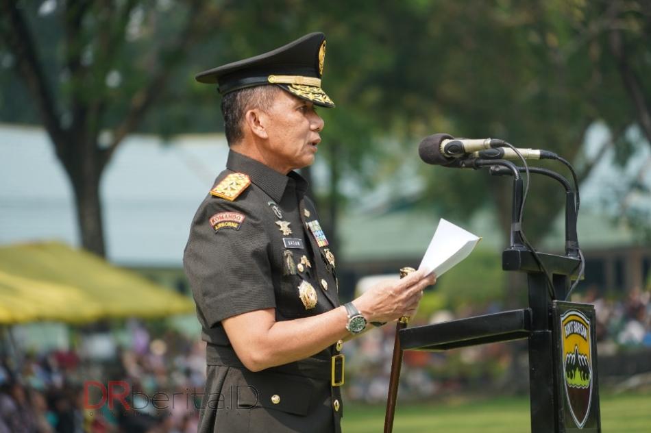 Mayjen Hasan Tutup Dikmata TNI AD Gelombang I Rindam