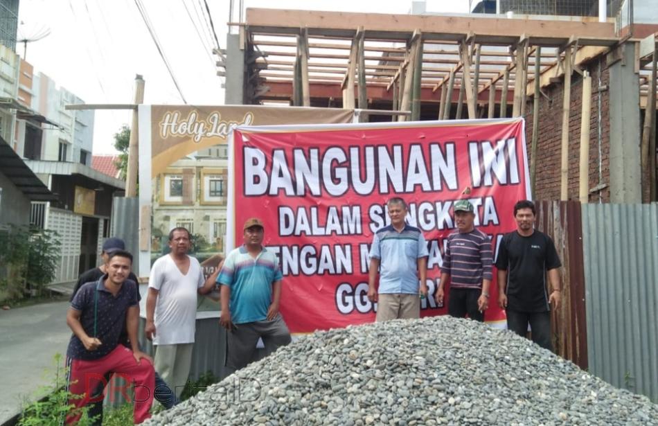 Warga Curiga Dinas PKPCKTR Medan Kerja Sama Dengan Pengembang Holy Land