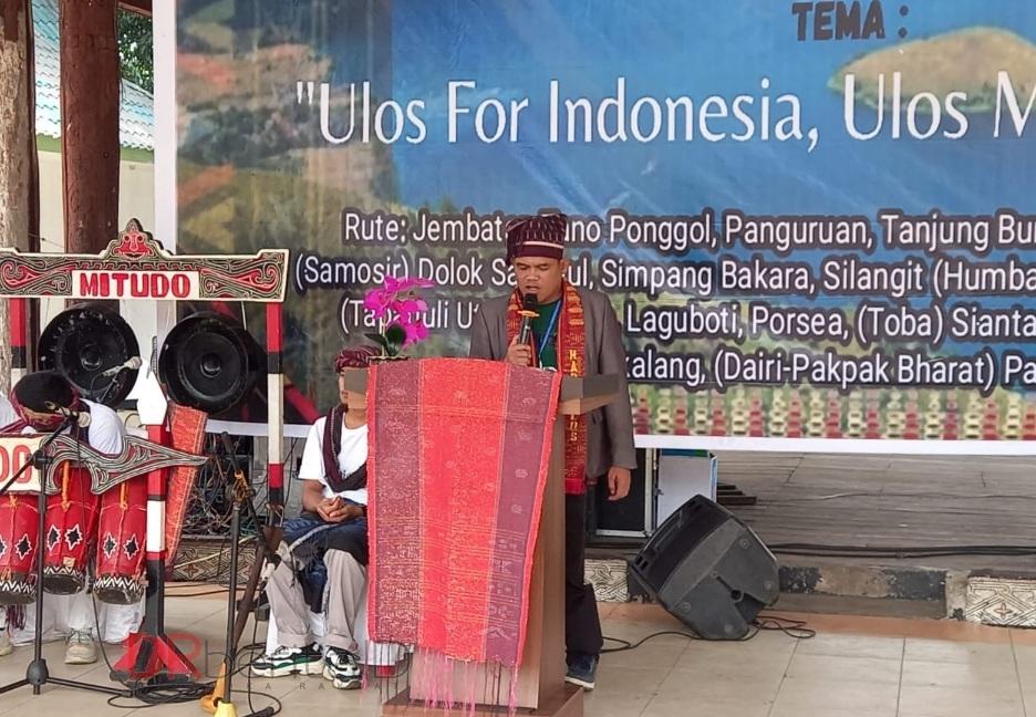 Sukses di Danau Toba, Ulos 1.000 Meter Akan Dibentang Depan Istana Negara dan Keliling Monas