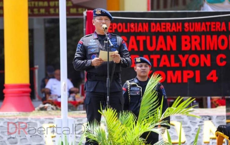 Agung Resmikan Gedung Satya Haprabu Kompi 4 Batalyon C Brimob Polda Sumut