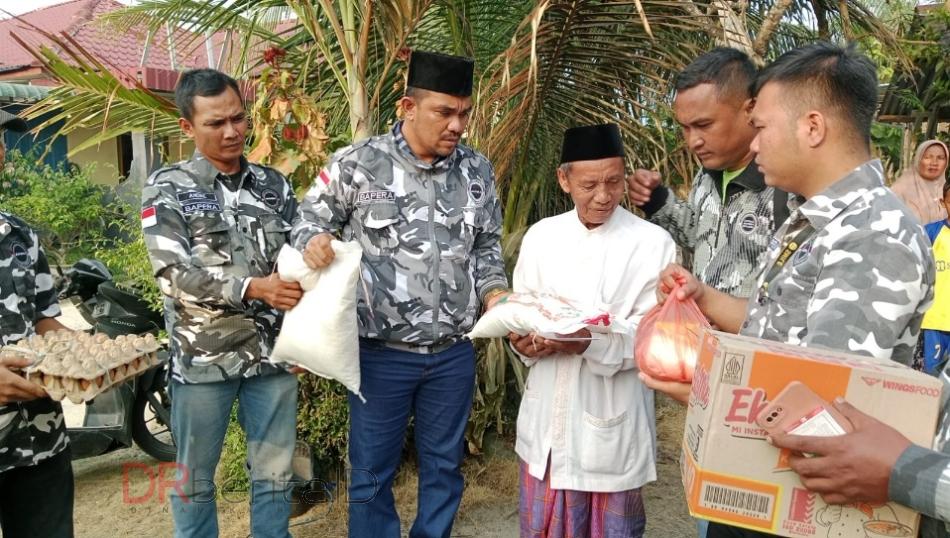 Bantu Korban Kebakaran, Bapera Batubara Selalu Ada Untuk Warga