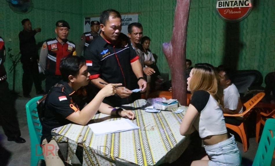 18 Orang Diamankan dari Cafe Dicurigai Lokasi Transaksi Seks dan Narkoba