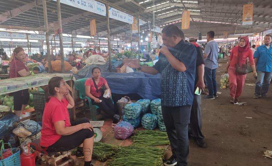 Pedagang MMTC Medan Terkejut Rahudman Harahap Datang