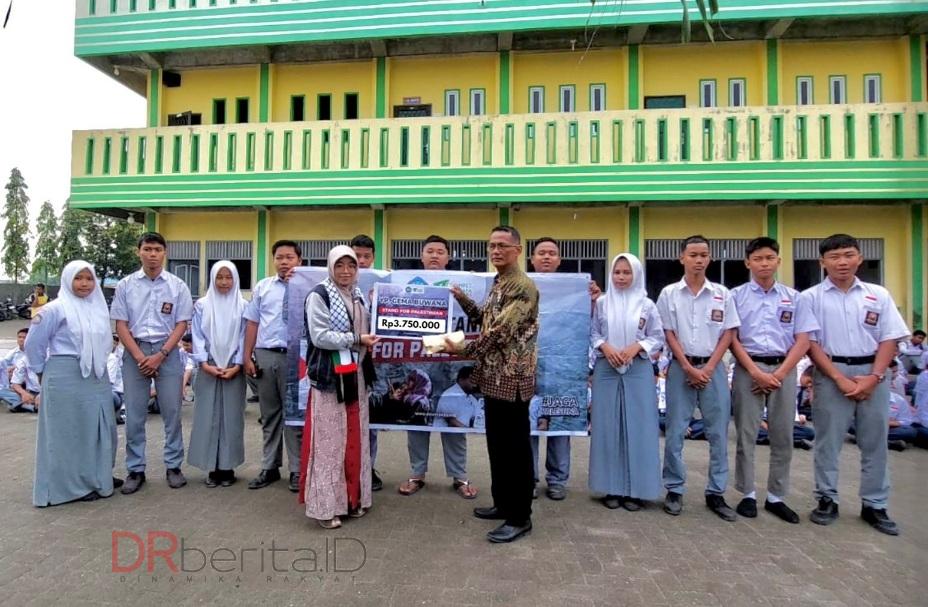 Yaspen Gema Buwana Salurkan Donasi ke Palestina