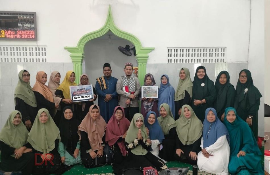 Perwiritan Akbar Medan Krio Salurkan Donasi Palestina ke DDW