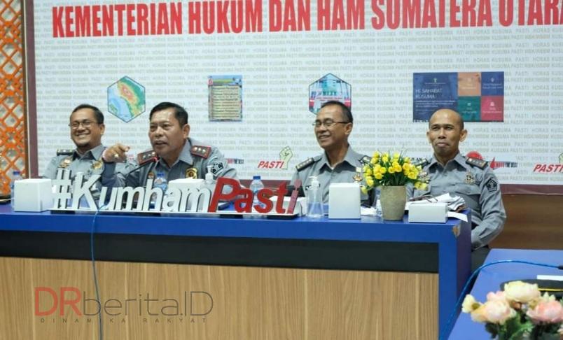 Kemenkumham Dukung Polda Sumut Ungkap Kasus Narkoba Lapas Medan