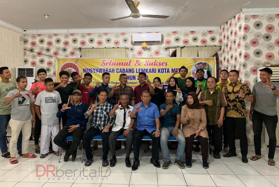 Darussalam Pohan Terpilih Aklamasi Jadi Ketua Pengcab Lemkari Medan