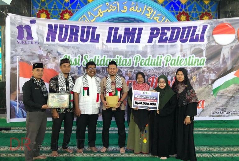 LP IT Nurul Ilmi Salurkan Donasi Palestina Rp41 Juta ke DDW