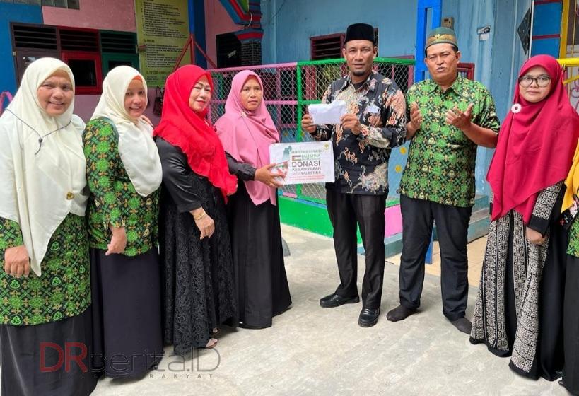 PC dan PD IGRA Deliserdang Salurkan Donasi Untuk Palestina ke DDW