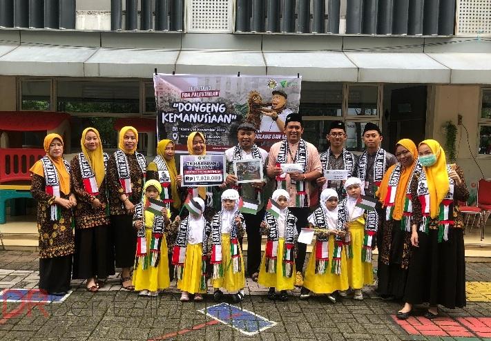 TK Harapan 1 Medan Salurkan Donasi Palestina