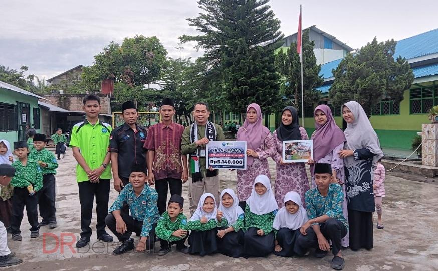 Yayasan Pendidikan Al Fajar Sei Mencirim Salurkan Donasi Palestina