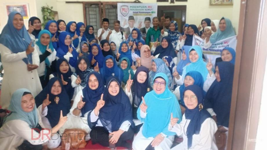 Perempuan MU Perubahan Sumut Siap Menangkan AMIN 1 Putaran