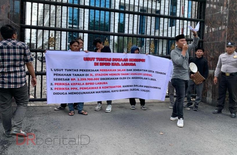 Proyek Jalan di Labura Dilaporkan ke Kejatisu