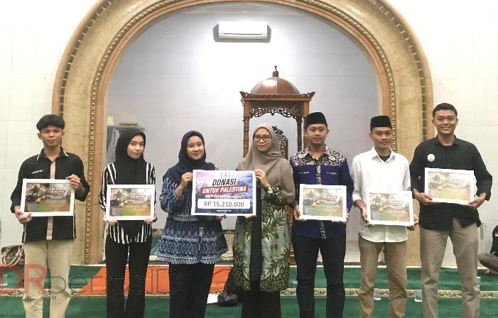 Gabungan RM Tembung Donasi Rp15 Juta Untuk Palestina