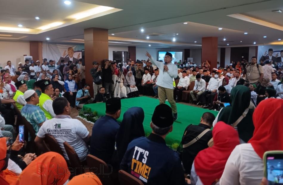 Cak Imin Ajak Masyarakat Medan Pilih Anies Baswedan Jadi Presiden
