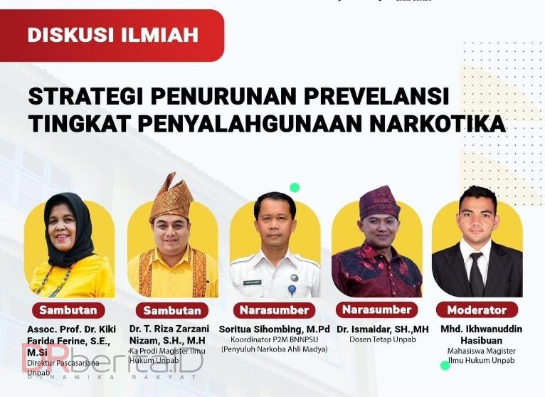 MH UNPAB Gelar Refleksi Akhir Tahun: Strategi Penurunan Tingkat Pravelensi Penyalahgunaan Narkotika