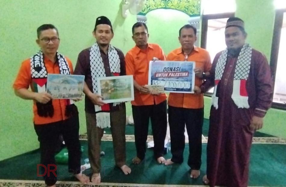 Baperoh Islam Pos Medan dan Regional I Sumut Salurkan Donasi Palestina