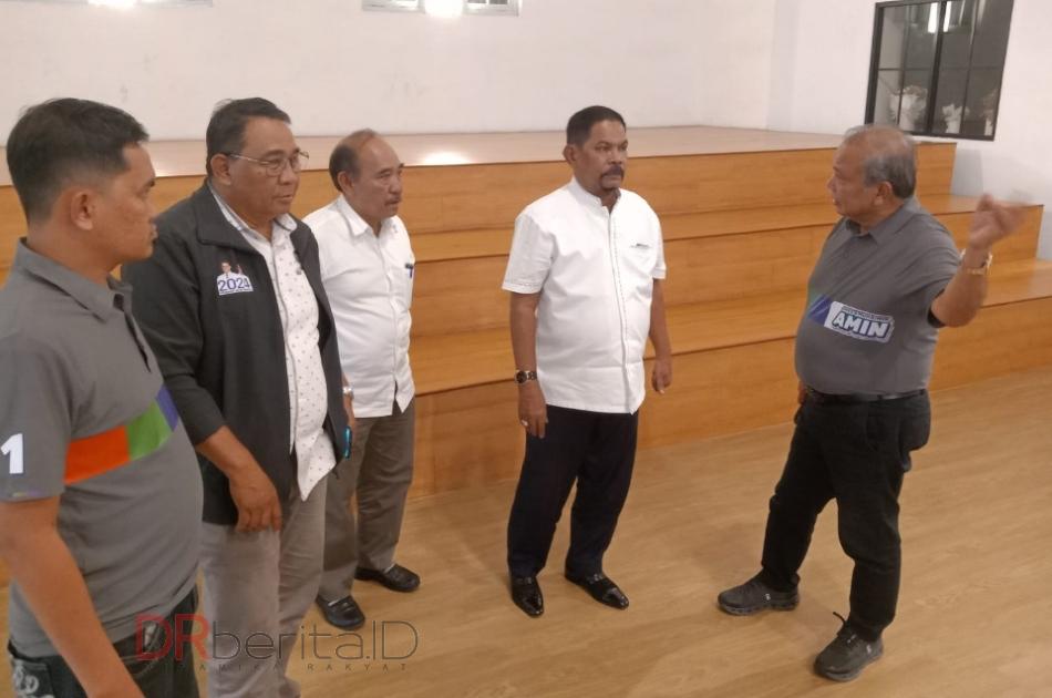 Dewan Pakar TKN AMIN Tinjau Lokasi Kampanye Capres Anies di Medan