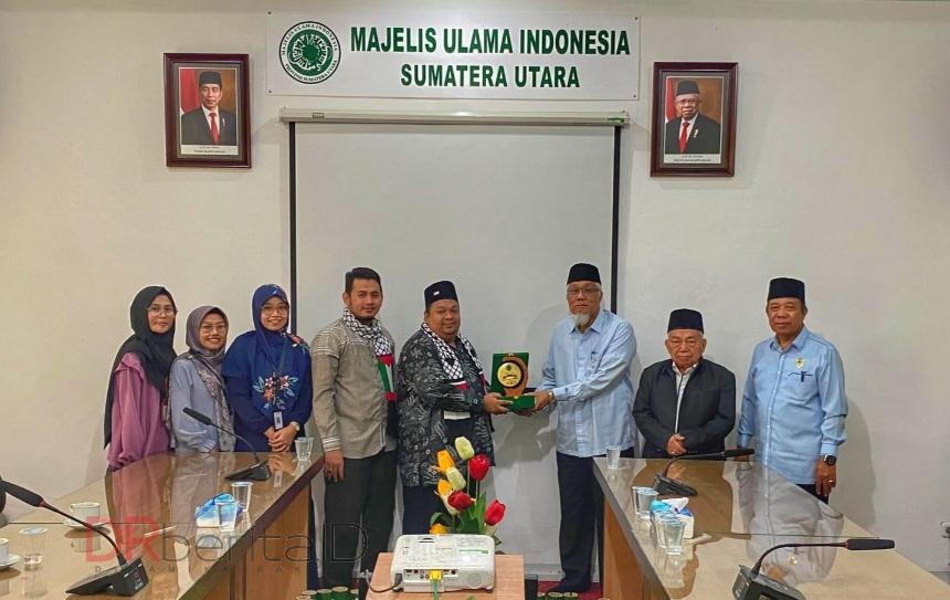 Ketua MUI Sumut Terima DDW Bahas Penyaluran Ziswaf