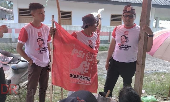 PSI Taput Aksi Solidaritas Bersih Onan di Kecamatan Pagaran