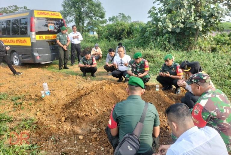 Jenazah Korban Ledakan Gas di Rumah Sakit Permata Bunda Dimakamkan di Perkuburan Delitua