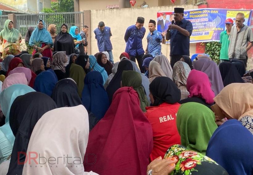 Rahudman Harahap Masif Kampanye di Medan dan Deliserdang