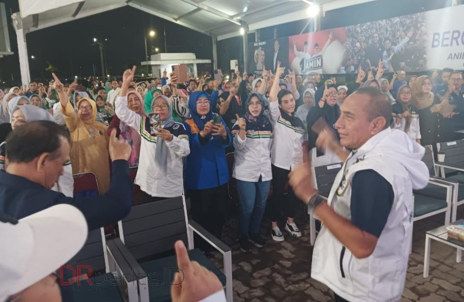 Debat Capres ke 3, Edy Rahmayadi Tampilkan Lagu Anis Cak Imin Pimimpin Indonesia