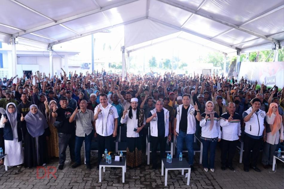 Syaiful Syafri: 1.000 Musisi dan Abang Becak Deklarasi Dukung AMIN Menang Pilpres 2024